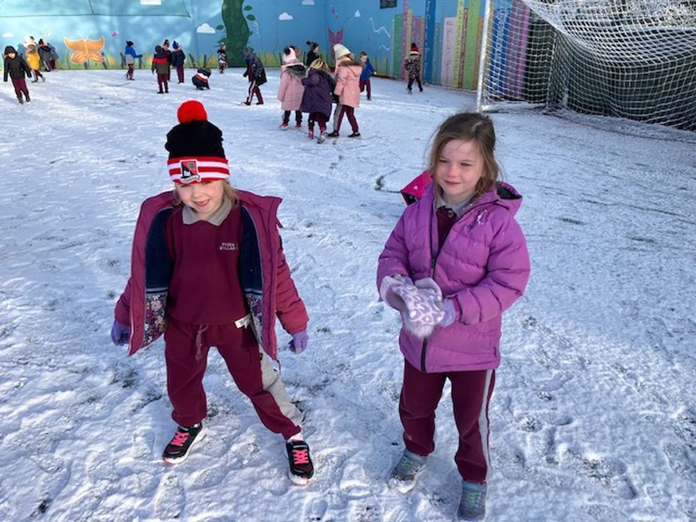 Fun In The Snow – Fossa National School