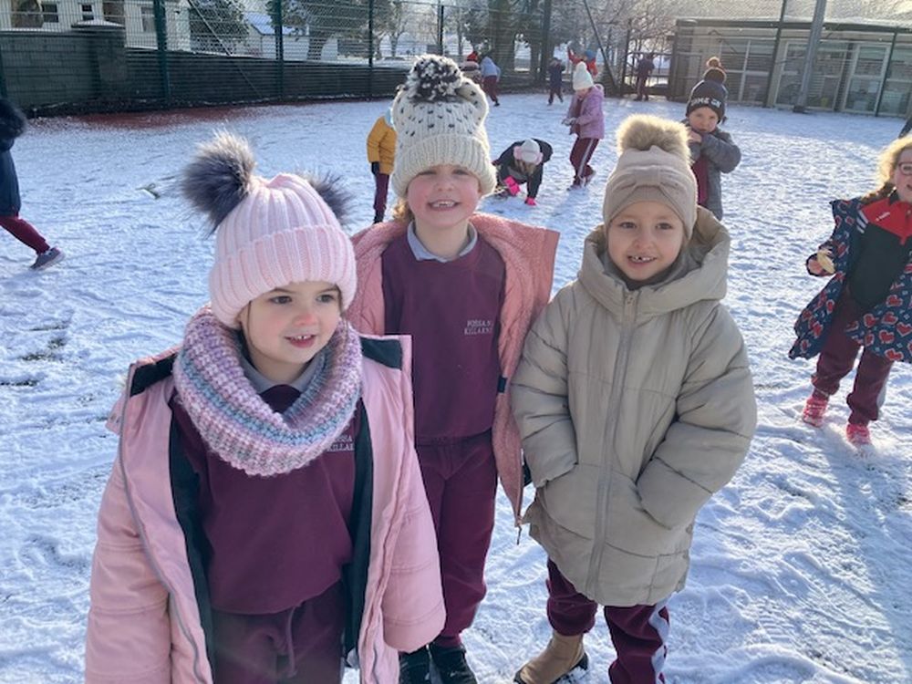 Fun In The Snow – Fossa National School